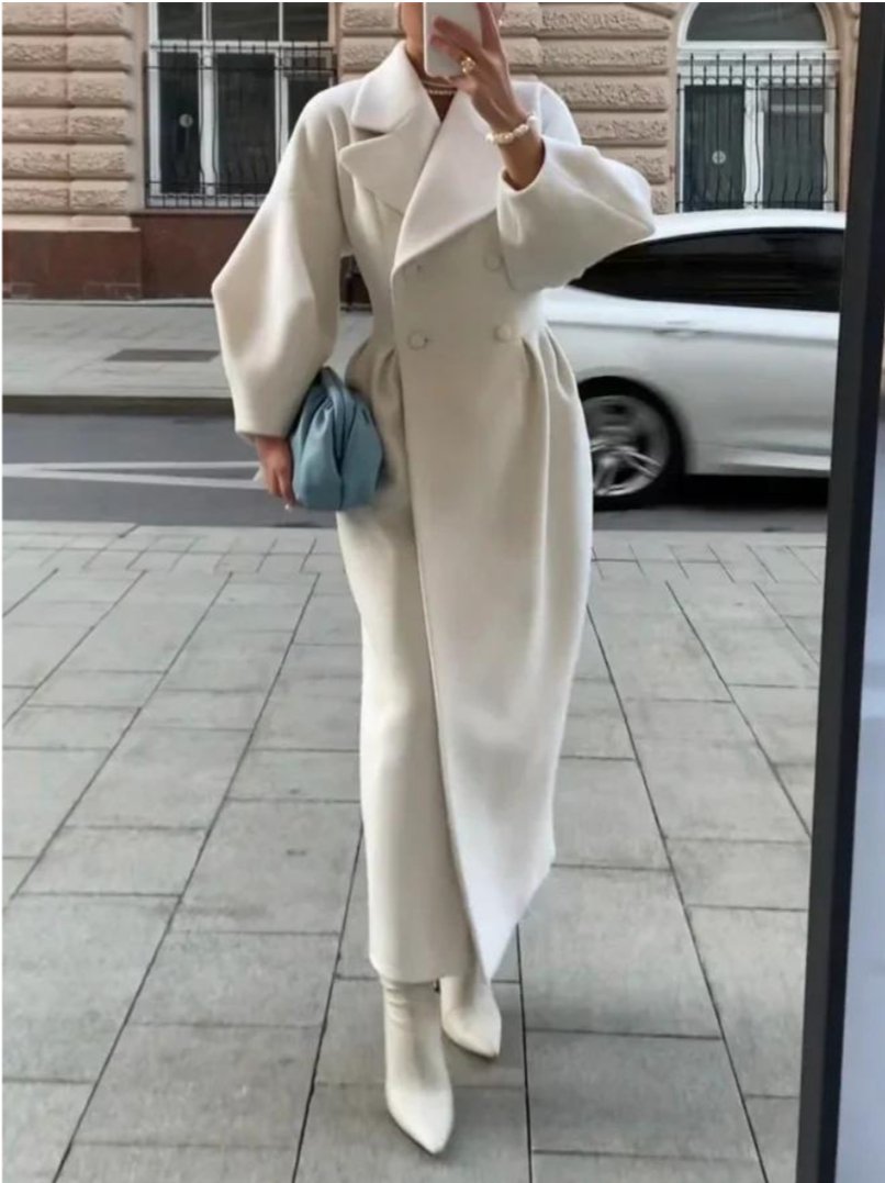 Giselle | Manteau Long Trench Femme Élégant et Intemporel