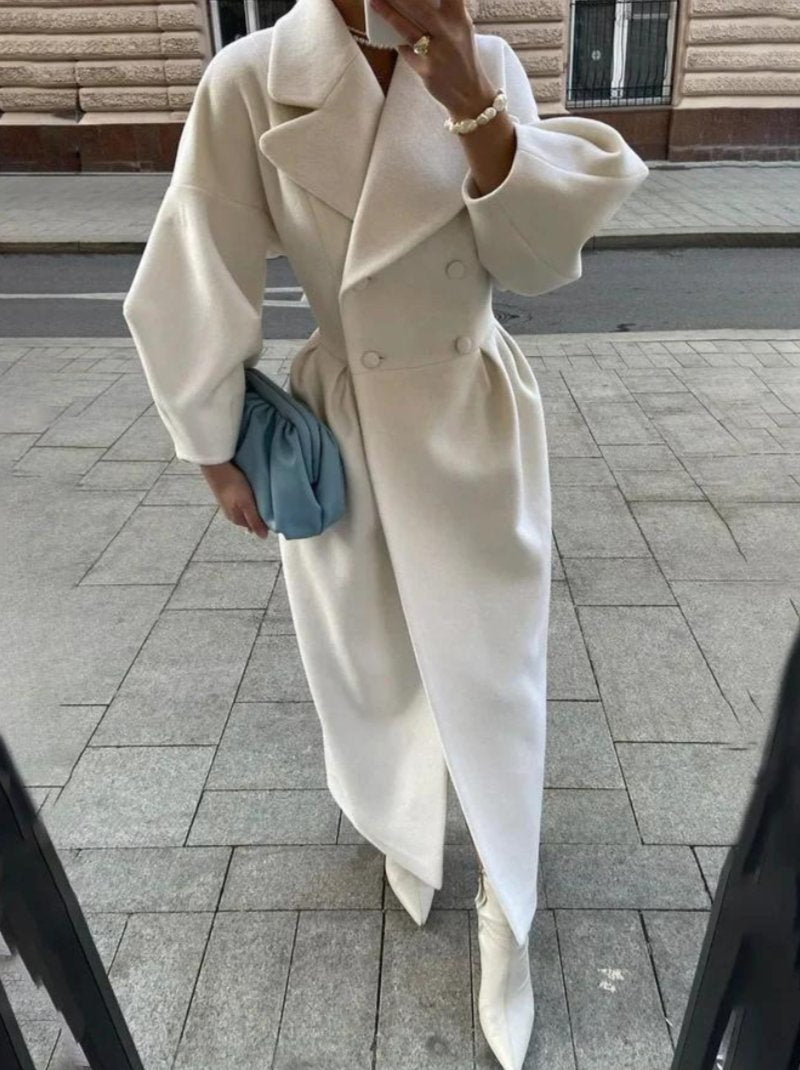 Giselle | Manteau Long Trench Femme Élégant et Intemporel