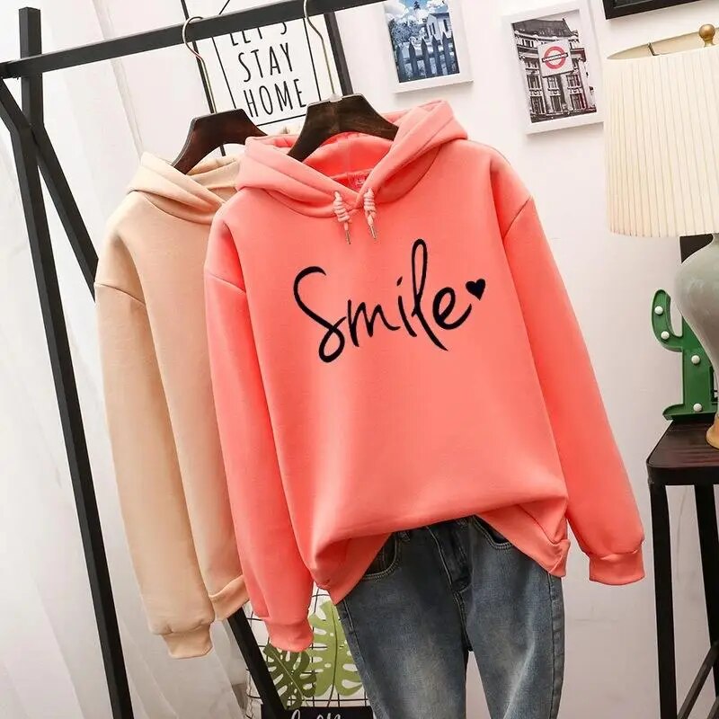 Smile | Sweat à Capuche - Un Symbole de Bonheur et d'Amour