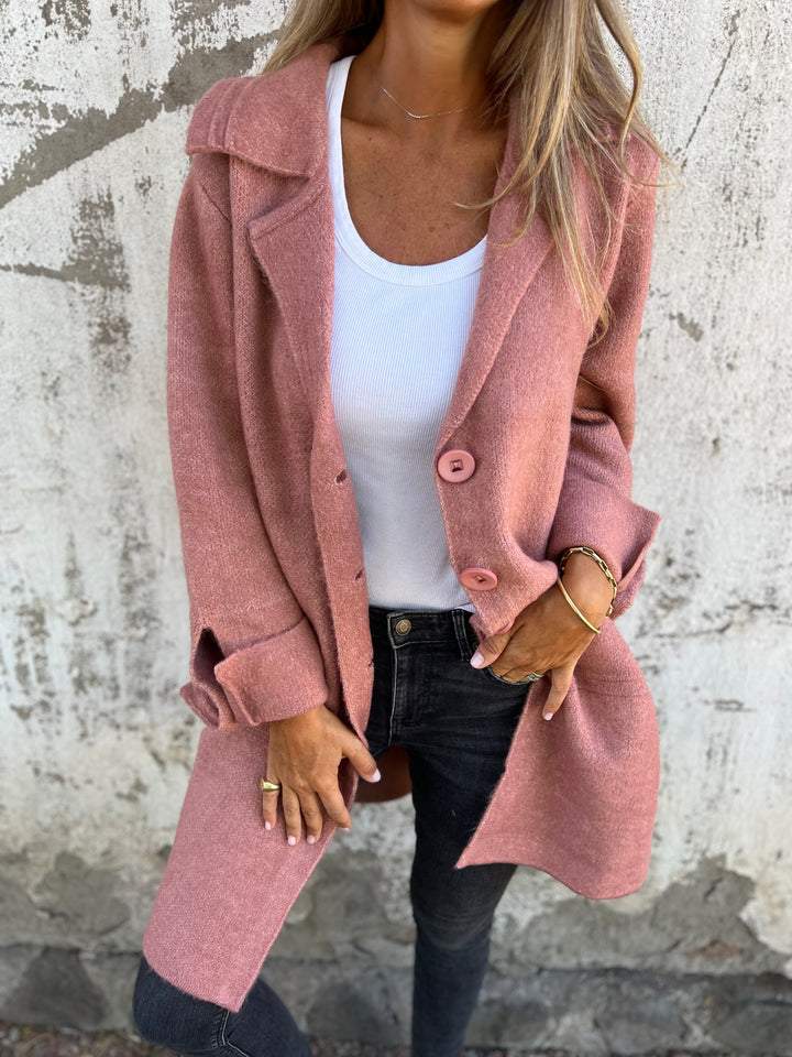 Manteau Long en Coton Stylé pour Femmes