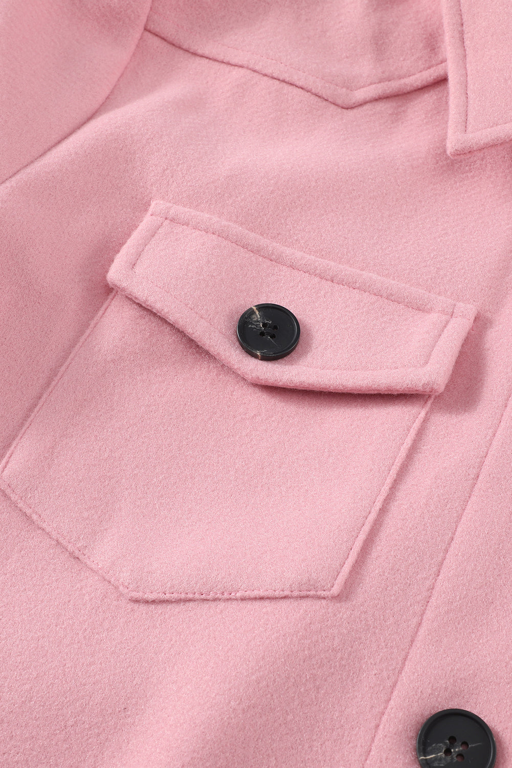 Rosamée | Manteau Ceinturé à Col Revers pour Femme avec Boutons et Poches