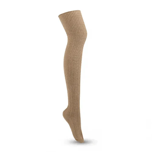 Liora | Chaussettes hautes tendance en tricot pour femmes