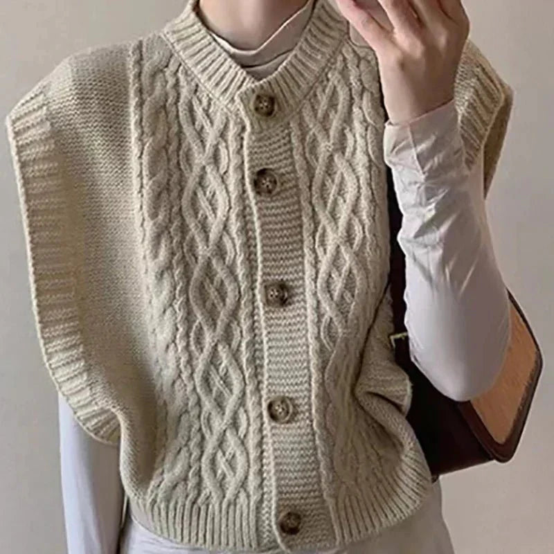 Lysandre | Cardigan Sans Manches Élégant pour Femme