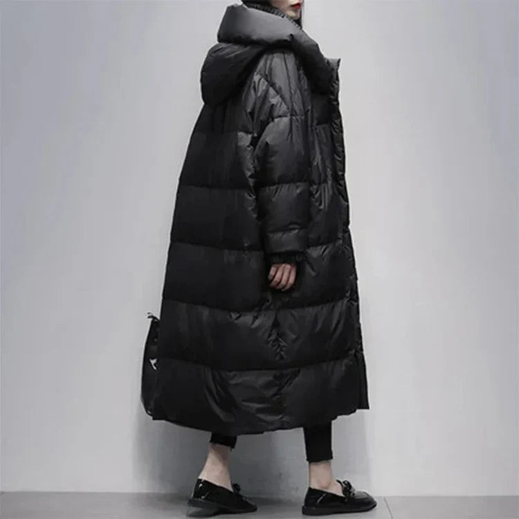 Veste Puffer Longue pour Femmes