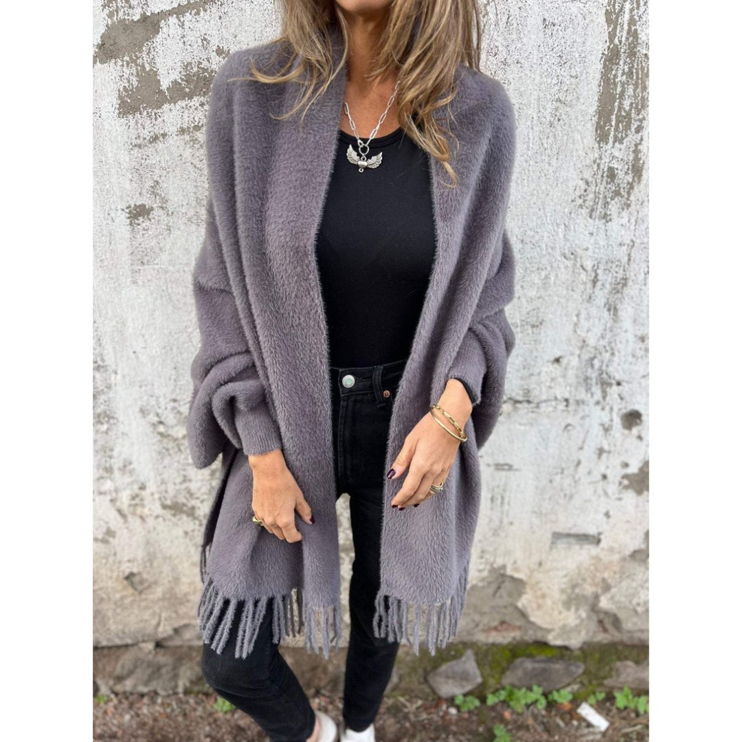 Marciane | Cardigan long et élégant pour un hiver chaleureux