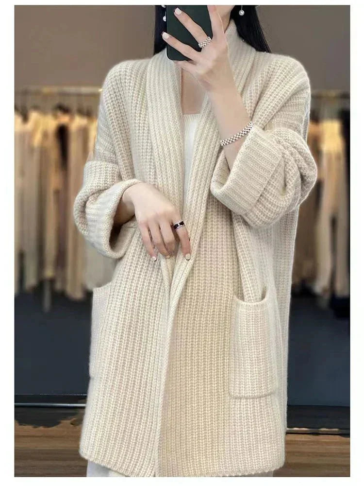 Meradelle | Cardigan d'Hiver Douillet et Élégant pour Femmes