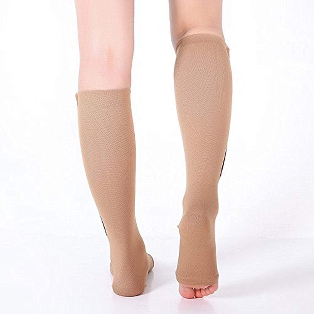 Mirelina | Chaussettes de compression innovantes avec fermeture éclair