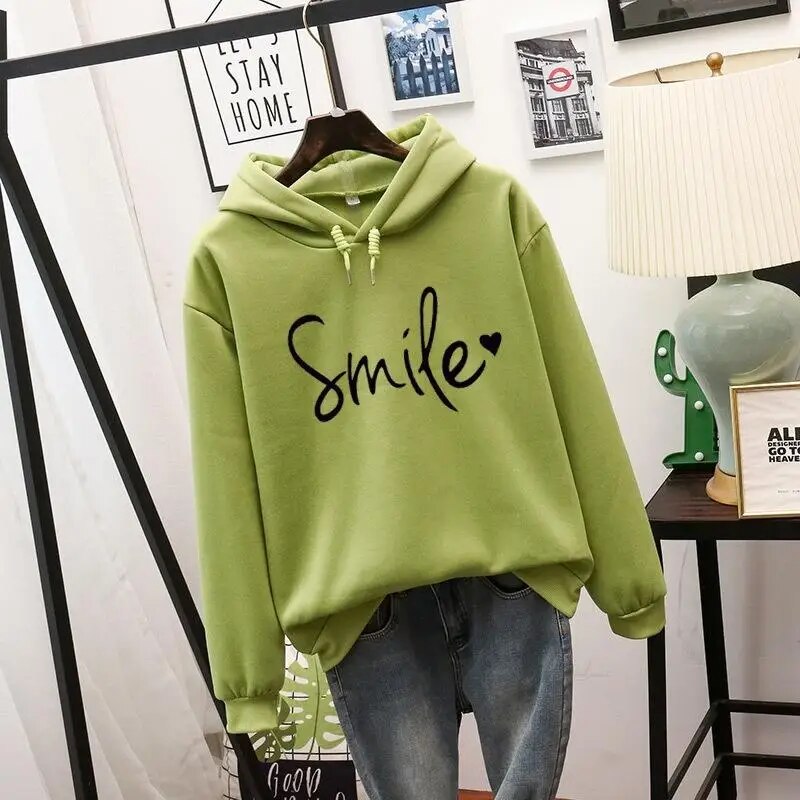 Smile | Sweat à Capuche - Un Symbole de Bonheur et d'Amour