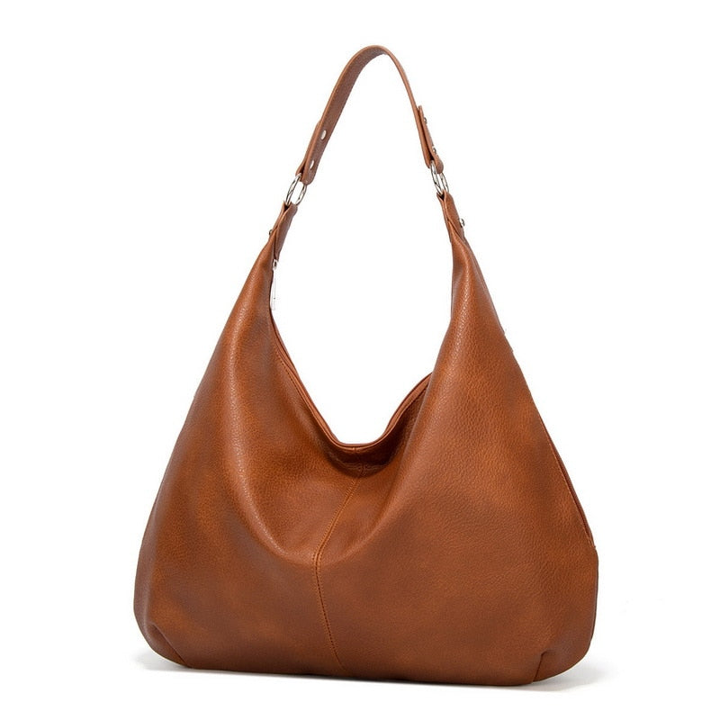 Élégant Sac Tote en Cuir Souple pour Femmes