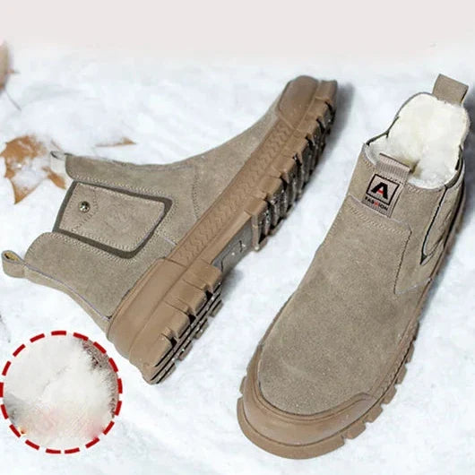 Felix - Avec peluche Bottes Confortables en Peluche pour Hommes