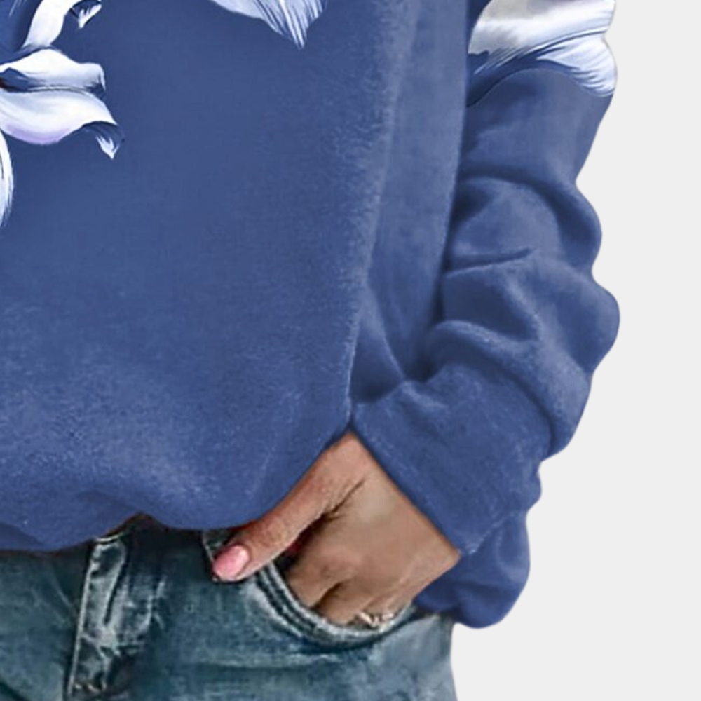 Pull à Fleurs pour Femmes