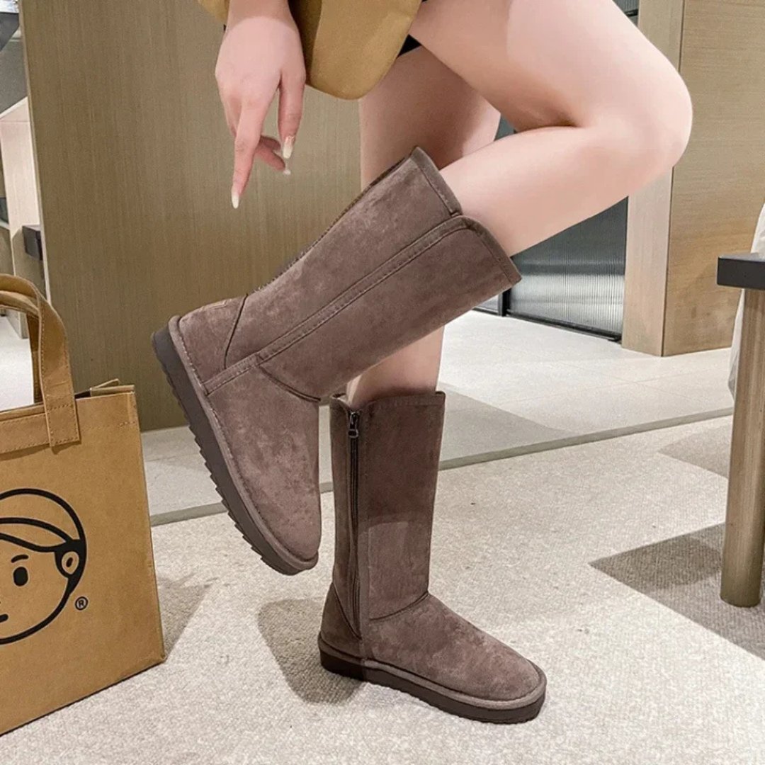 Selencia | Bottes longues chaudes pour femmes - Hiver