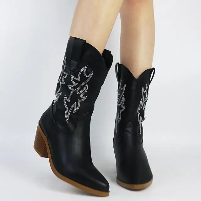 Serenova | Bottes De Cowboy Élégantes Pour Femmes | Style Western