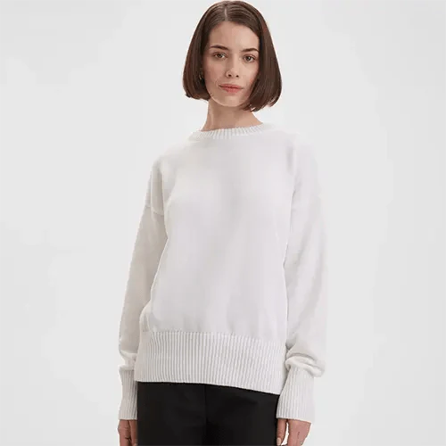 Thalina | Pull à col roulé minimaliste et douillet pour l'hiver