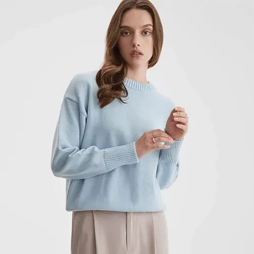 Thalina | Pull à col roulé minimaliste et douillet pour l'hiver