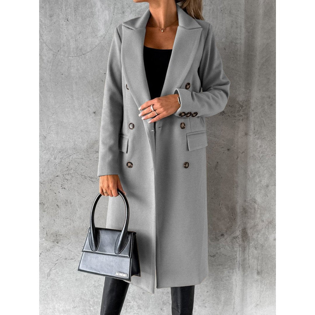 Thea | Trench Élégant pour Femme - Manches Longues