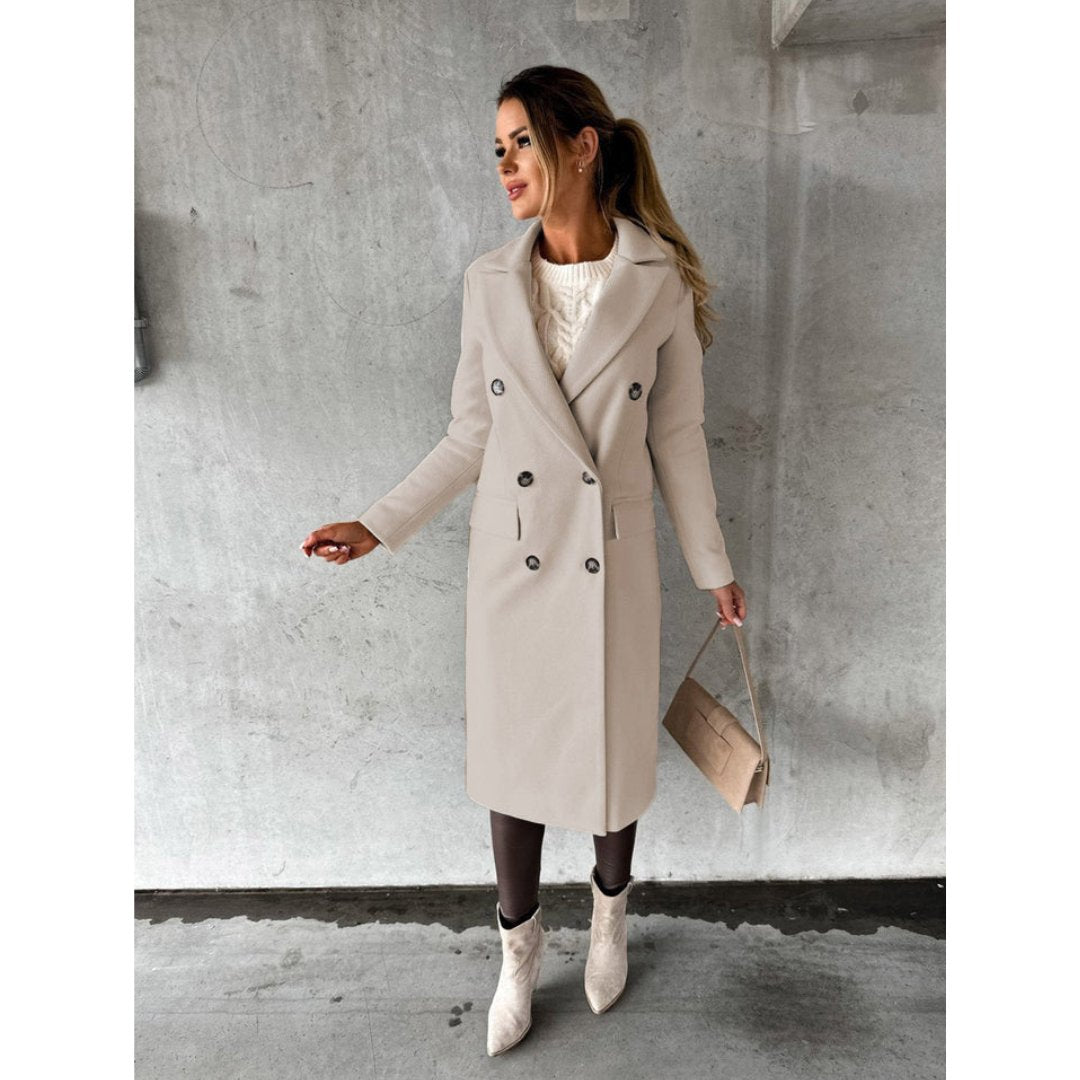 Thea | Trench Élégant pour Femme - Manches Longues