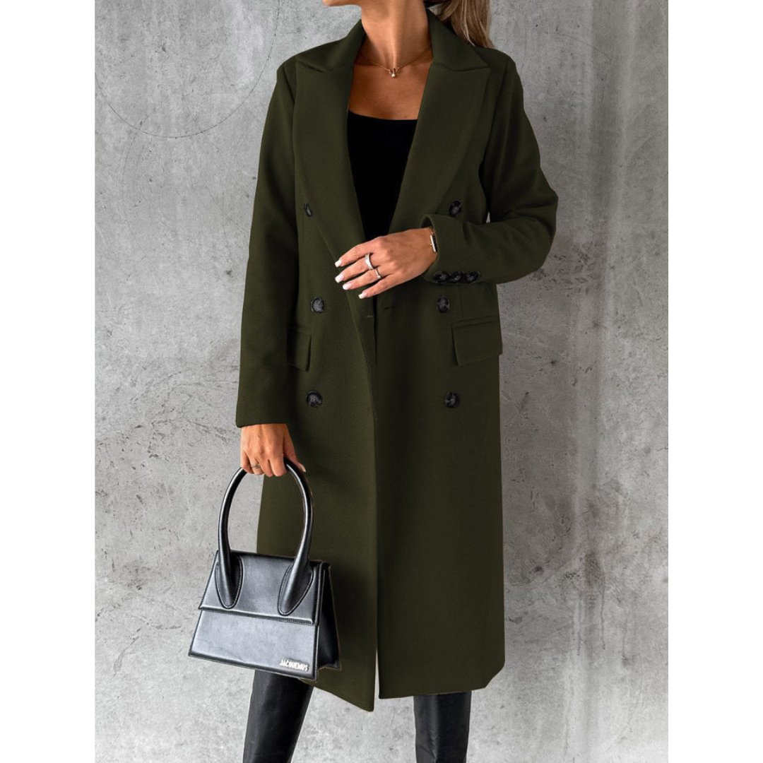 Thea | Trench Élégant pour Femme - Manches Longues