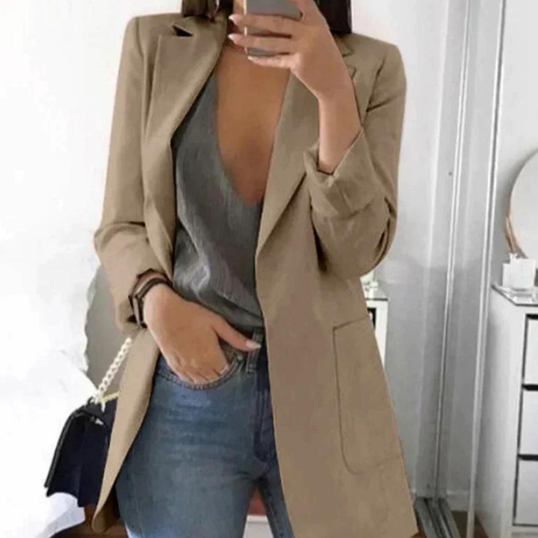 Valencia | Blazer long chic pour une allure sophistiquée