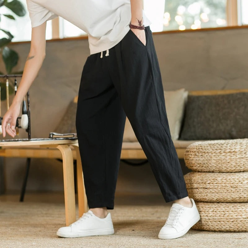 Pantalon à Cordon de Serrage pour Hommes