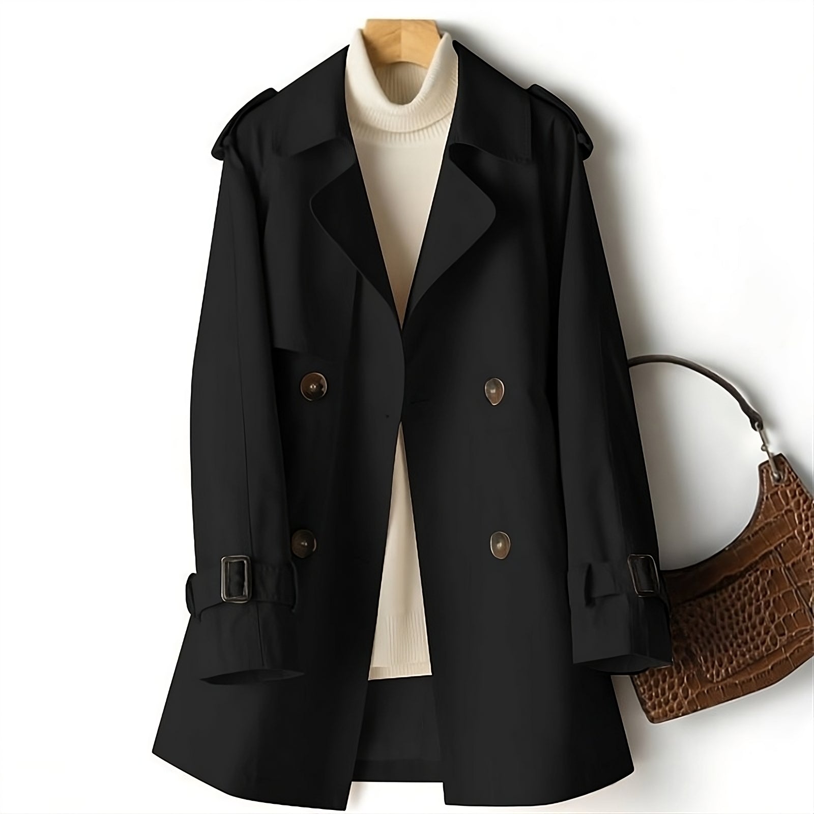 Solène | Manteau Trench Long pour Femme