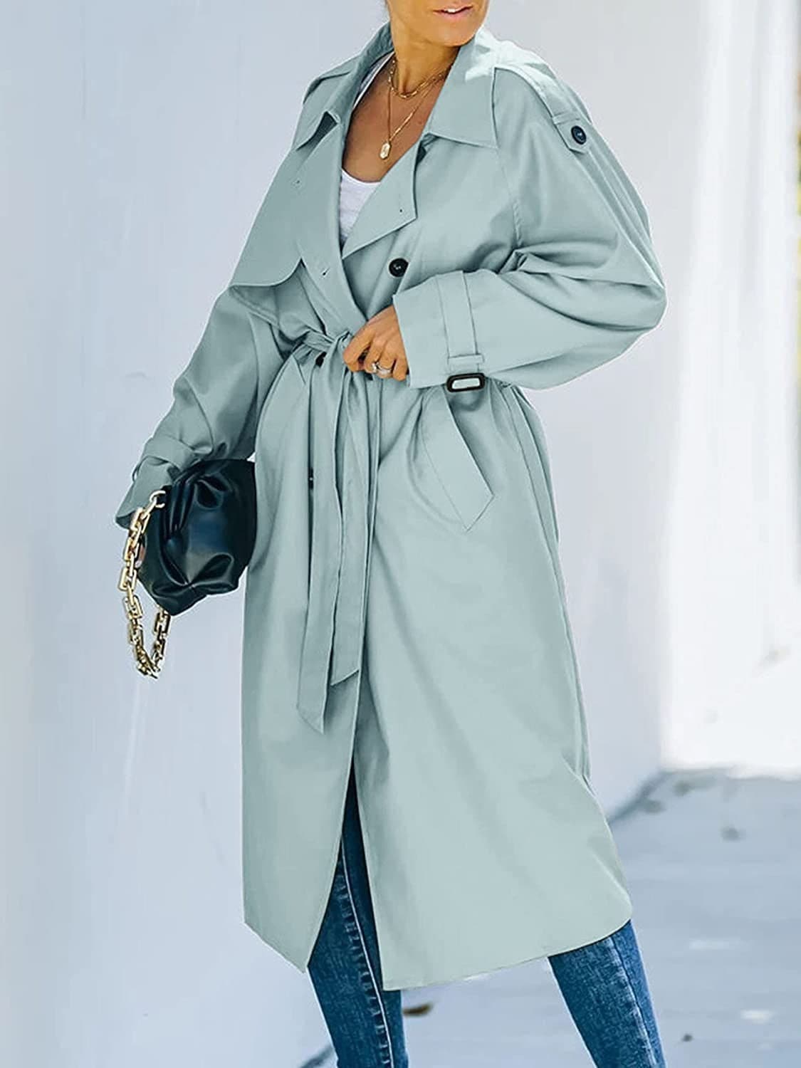 Pauline - Trench-coat élégant et coupe-vent