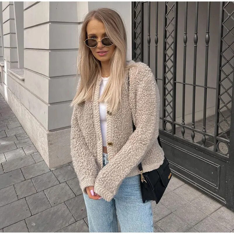 Cardigan en Fourrure pour Femmes - Jocelyn