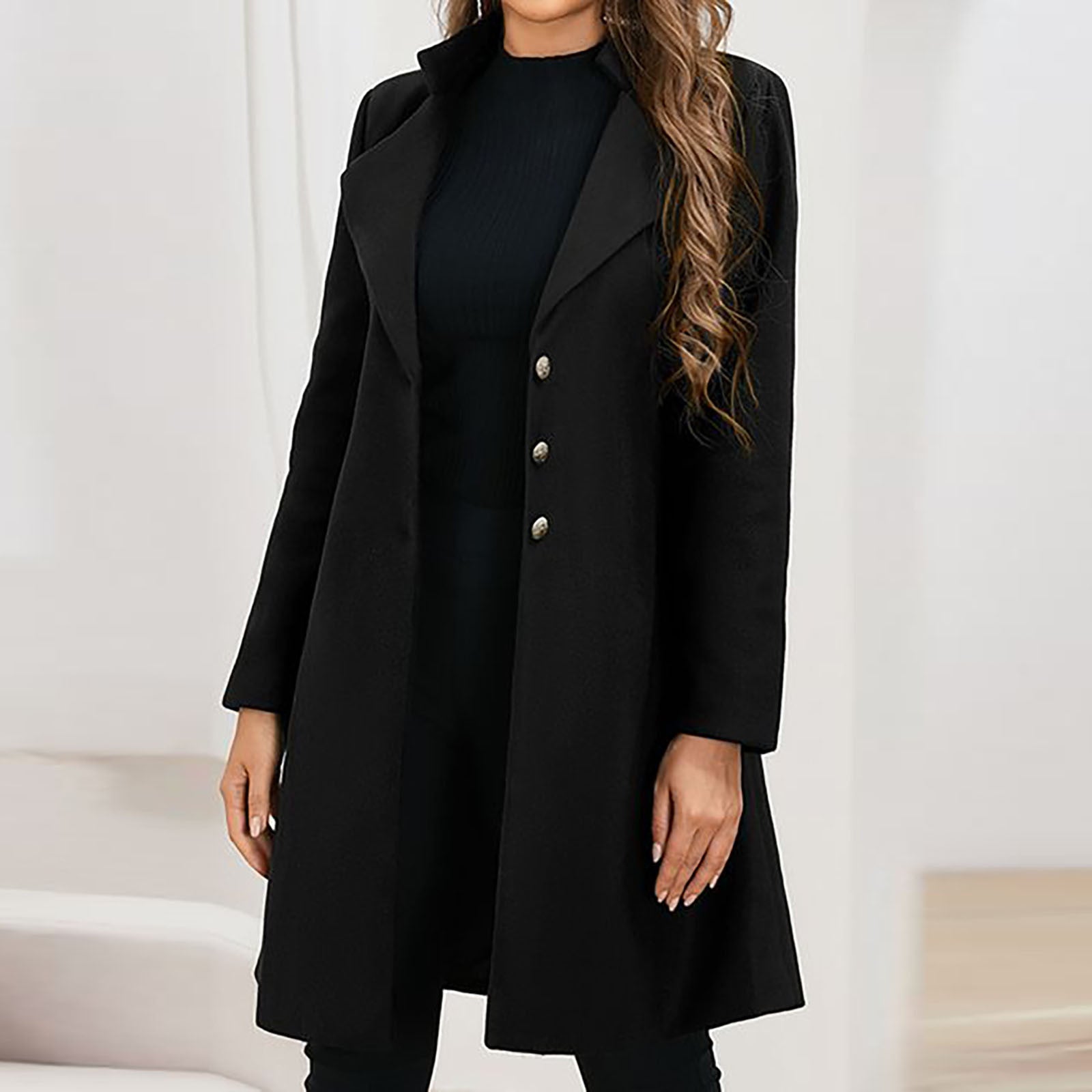 Zalina | Manteau long chic et confortable pour l'hiver