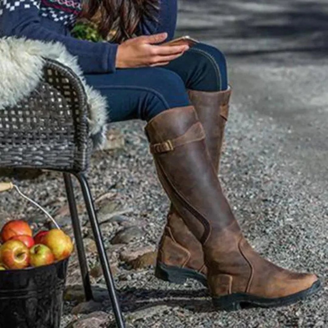 Zelithia | Bottes à boucles élégantes pour femmes - Hiver